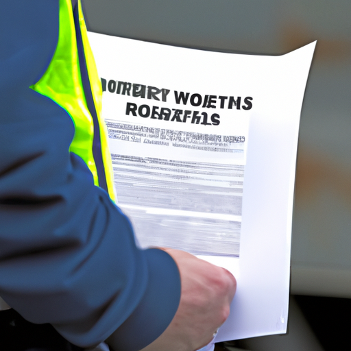 תמונה של עובד קורא מסמך שכותרתו 'זכויות עובדים', המסמל את הצורך להבין את זכויותיו לאחר תאונת עבודה.